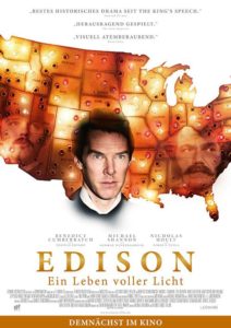 EDISON - EIN LEBEN VOLLER LICHT Film 2020 Kino Plakat