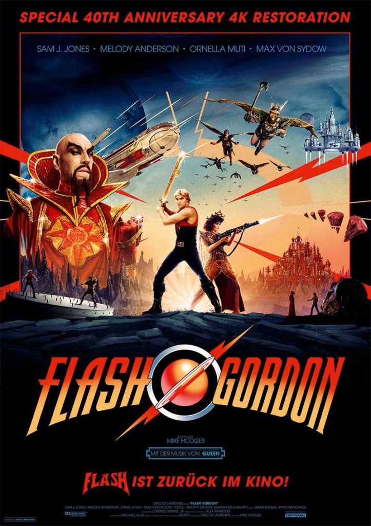 FLASH GORDON 1980 1981 Kino Film Kaufen Shop News Kritik Trailer