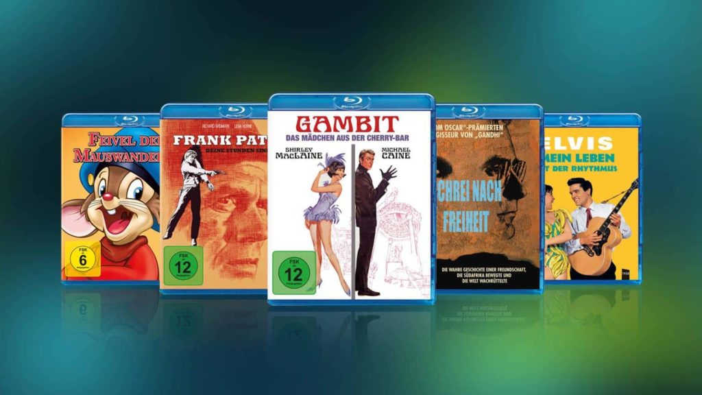 Fünf Filme erstmals auf Blu-ray Artikelbild shop kaufen