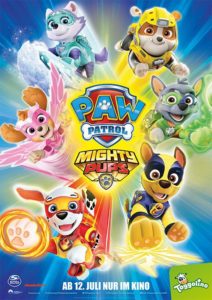 PAW PATROL MIGHTY PUPS Kino Film Trailer Plakat 2020