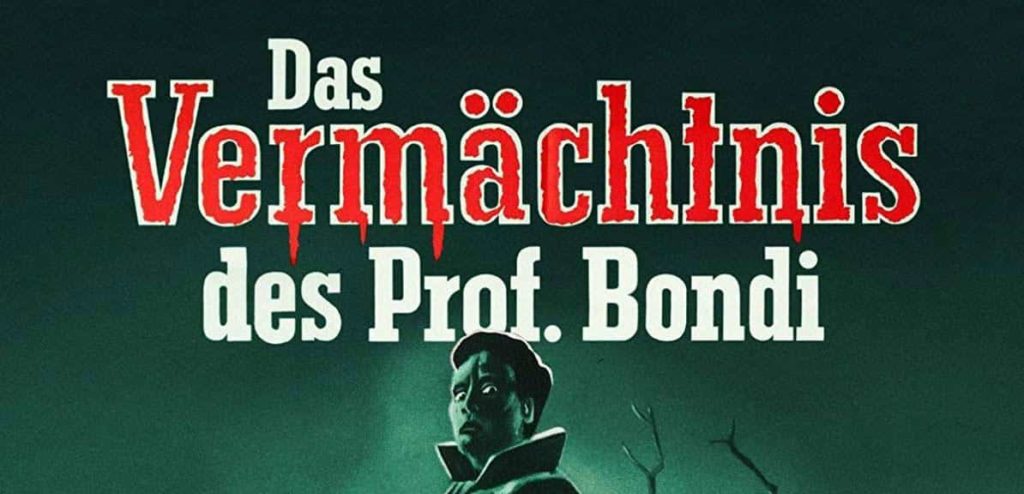 Das Vermächtnis des Professor Bondi 1959 Film Kaufen Shop News Kritik