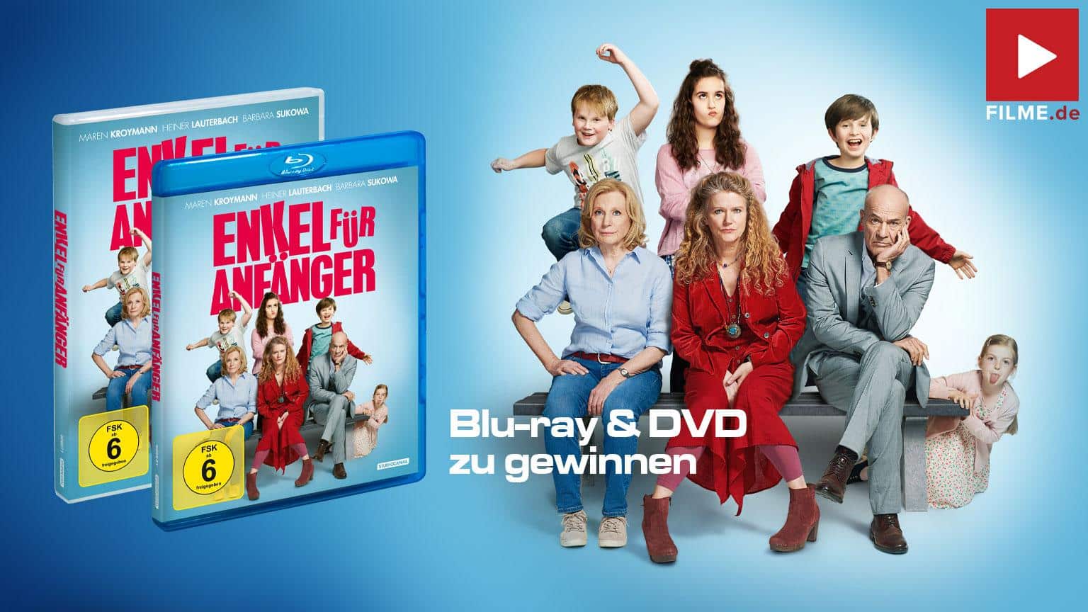 Gewinnspiel Enkel für Anfänger Film 2020 2019 Blu-ray DVD Cover shop kaufen Artikelbild