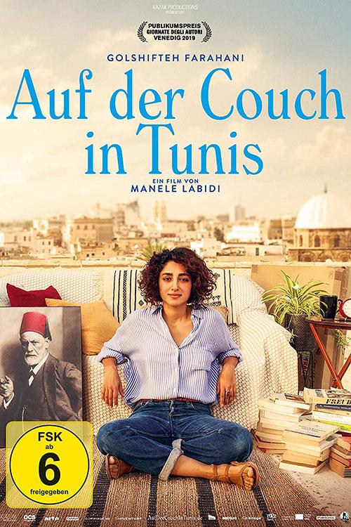 Auf der Couch in Tunis Film 2020 DVD Cover shop kaufen