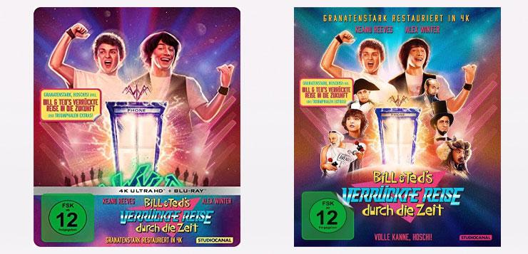 BILL & TEDS VERRÜCKTE REISE DURCH DIE ZEIT 1989 Film 2020 Kaufen Shop Steelbook Collectors Edition 4K UHD News Kritik