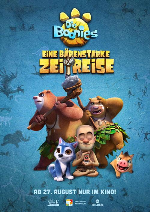 DIE BOONIES – EINE BÄRENSTARKE ZEITREISE Film 2020 Kino Plakat Review Kritik