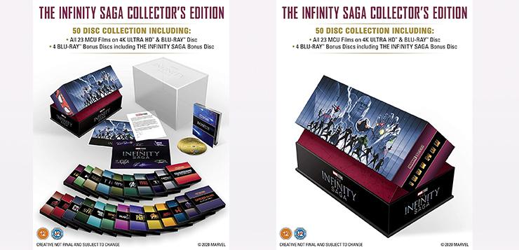 The Infinity Saga Collector's Edition Komplettes Boxset als UK Import bei Amazon Kaufen Shop News Kritik