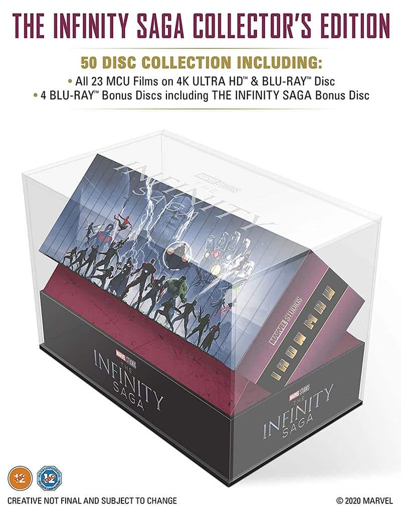 The Infinity Saga Collector's Edition Komplettes Boxset als UK Import bei Amazon Kaufen Shop News Kritik
