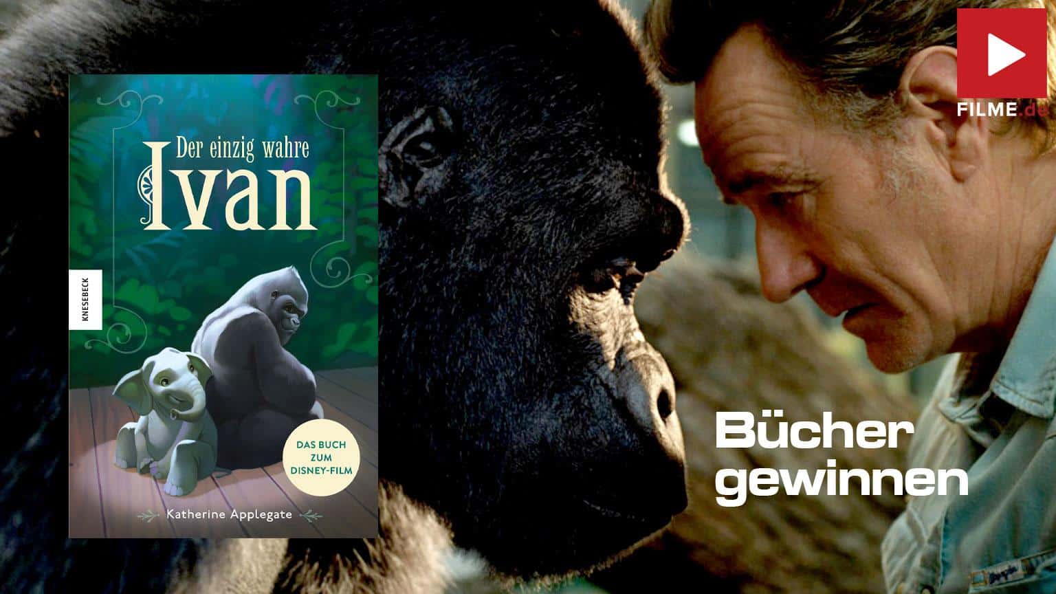 Der einzig wahre Ivan Buch Disney+ Film 2020 Artikelbild Gewinnspiel gewinnen