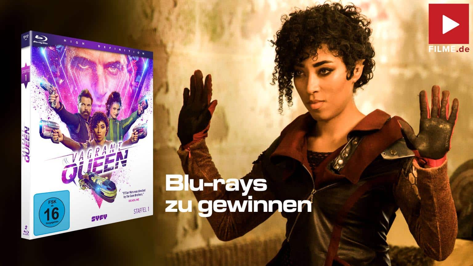 Vagant Queen Staffel 1 Gewinnspiel Blu-ray DVD gewinnen shop kaufen Artikelbild