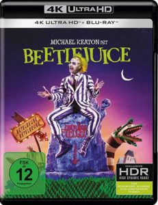 Lottergeist Beetlejuice 4K UHD Blu-ray 1988 2020 Veröffentlichung shop kaufen
