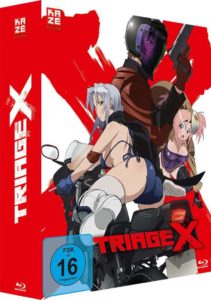 Triage X Gesamtausgabe 2015 Serie Ecchi Shop News Review Kritik