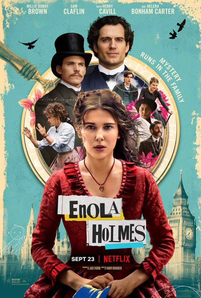 Enola HOlmes Serie Netflix 2020 Plakat