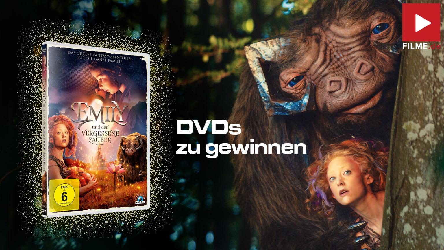 Emely und der vergessene Zuaber Gewinnspiel gewinnen shop kaufen DVD Blu-ray Artikelbild