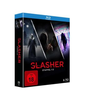 SLASHER – Komplettbox 2016 2017 2019 Blu-ray DVD News Kaufen Shop Kritik