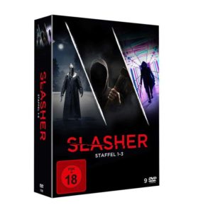 SLASHER – Komplettbox 2016 2017 2019 Blu-ray DVD News Kaufen Shop Kritik