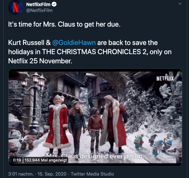 Christmas Chronicles 2 2020 Netflix Film Kaufen Shop Teaser Trailer News Kritik