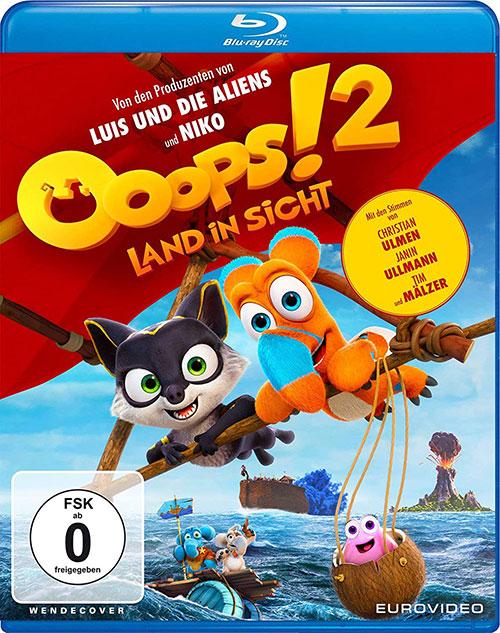  Ooops! 2 - Land in Sicht [Blu-ray] Kinofilm Film 2020 Cover shop kaufen