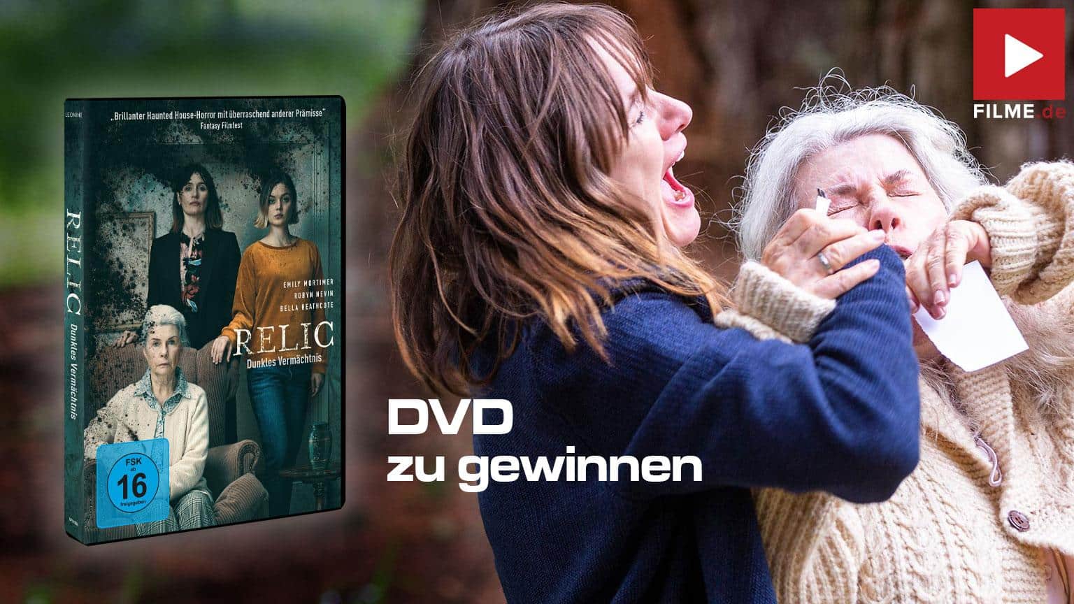 Relic Blu-ray Film 2020 Gewinnspiel gewinnen DVD Blu-ray shop kaufen Artikelbild