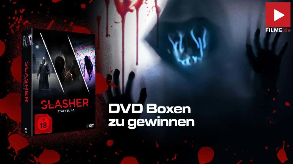Slasher Staffel 1 - 3 Gesamtbox Blz-ray DVD Gewinnspiel Artikelbild shop kaufen gewinnen Artikelbild