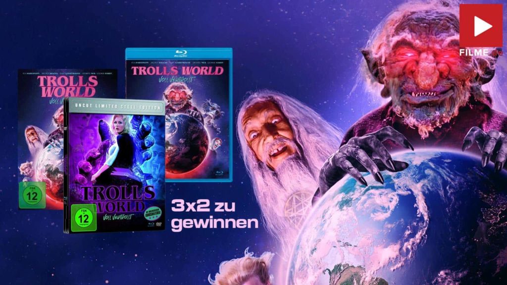Trolls World - Voll vertrollt (uncut Version) [Blu-ray] Gewinnspiel gewinnen Steelbook Blu-ray DVD Shop kaufen Artikelbild