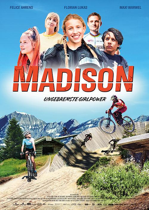 Madison Ungebremste Girlpower Film 2021 Kino Plakat