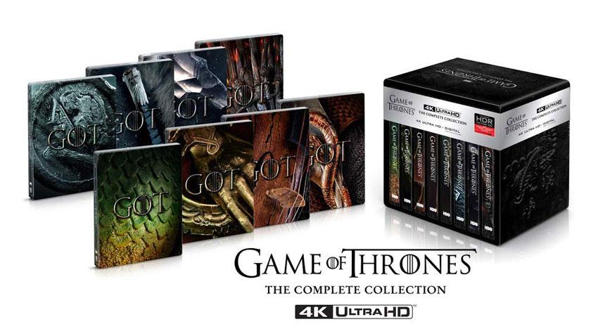 Game of Thrones 4K UHD Limitierte Steelbook Collection shop kaufen Artikelbild