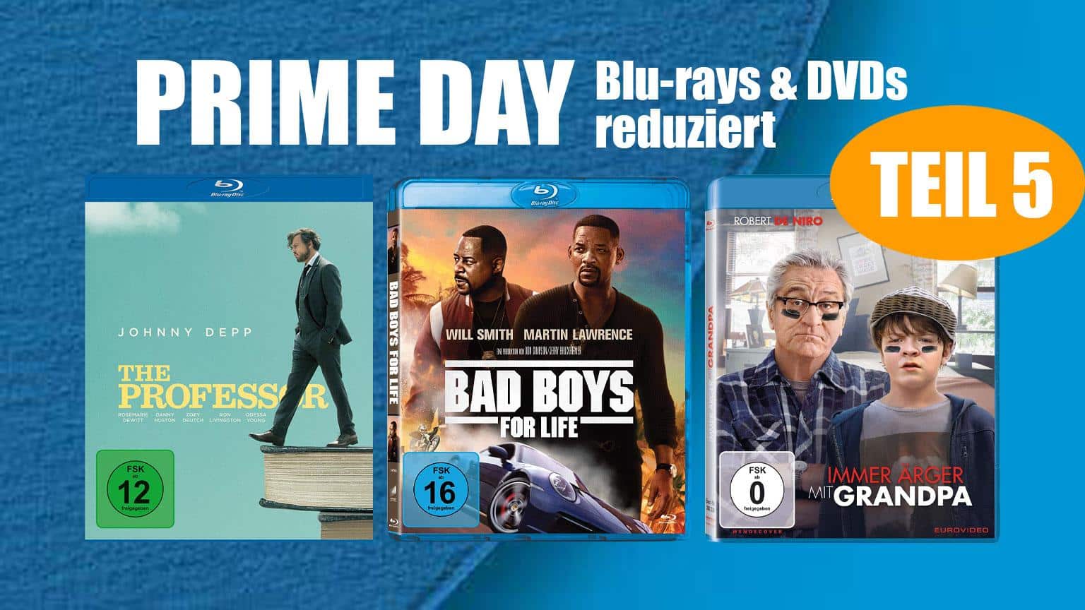 Prime Day 2020 Blu-ray & DVD reduziert Deal Amazon.de sparen kaufen shop Artikelbild Teil 5