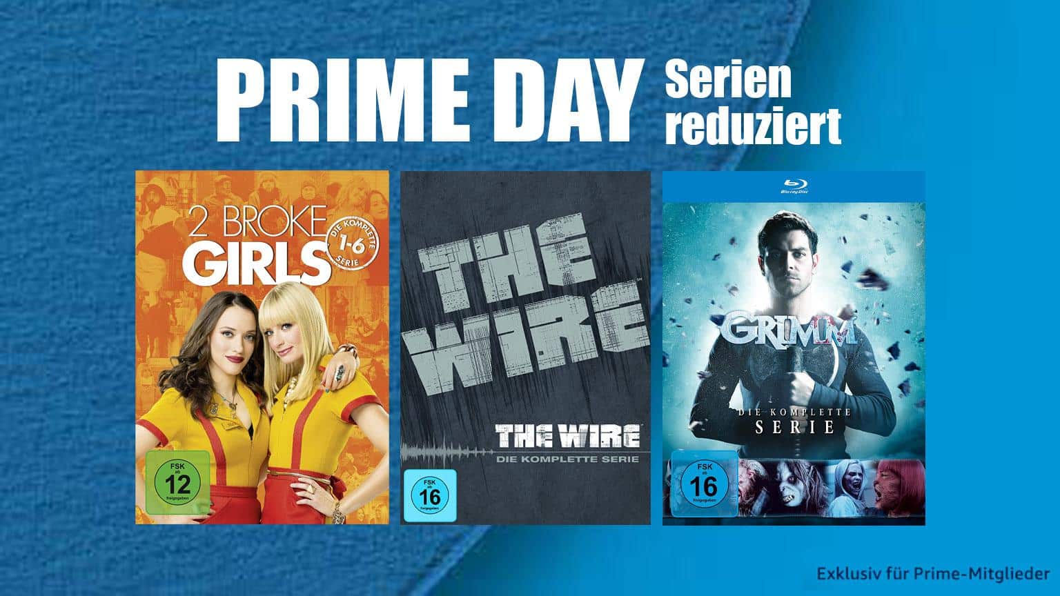 Prime Day 2020 TV Serien Blu-ray reduziert Deal Amazon.de sparen kaufen shop Artikelbild