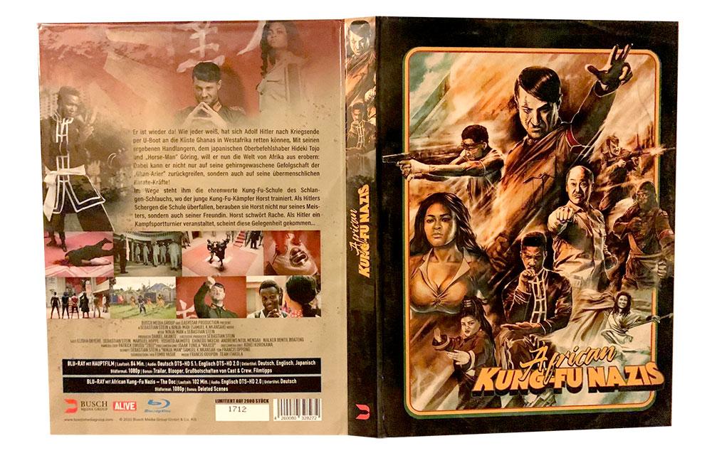 Afrikan Kung Fu Nazis Mediabook Blu-ray shop kaufen Ansicht Review