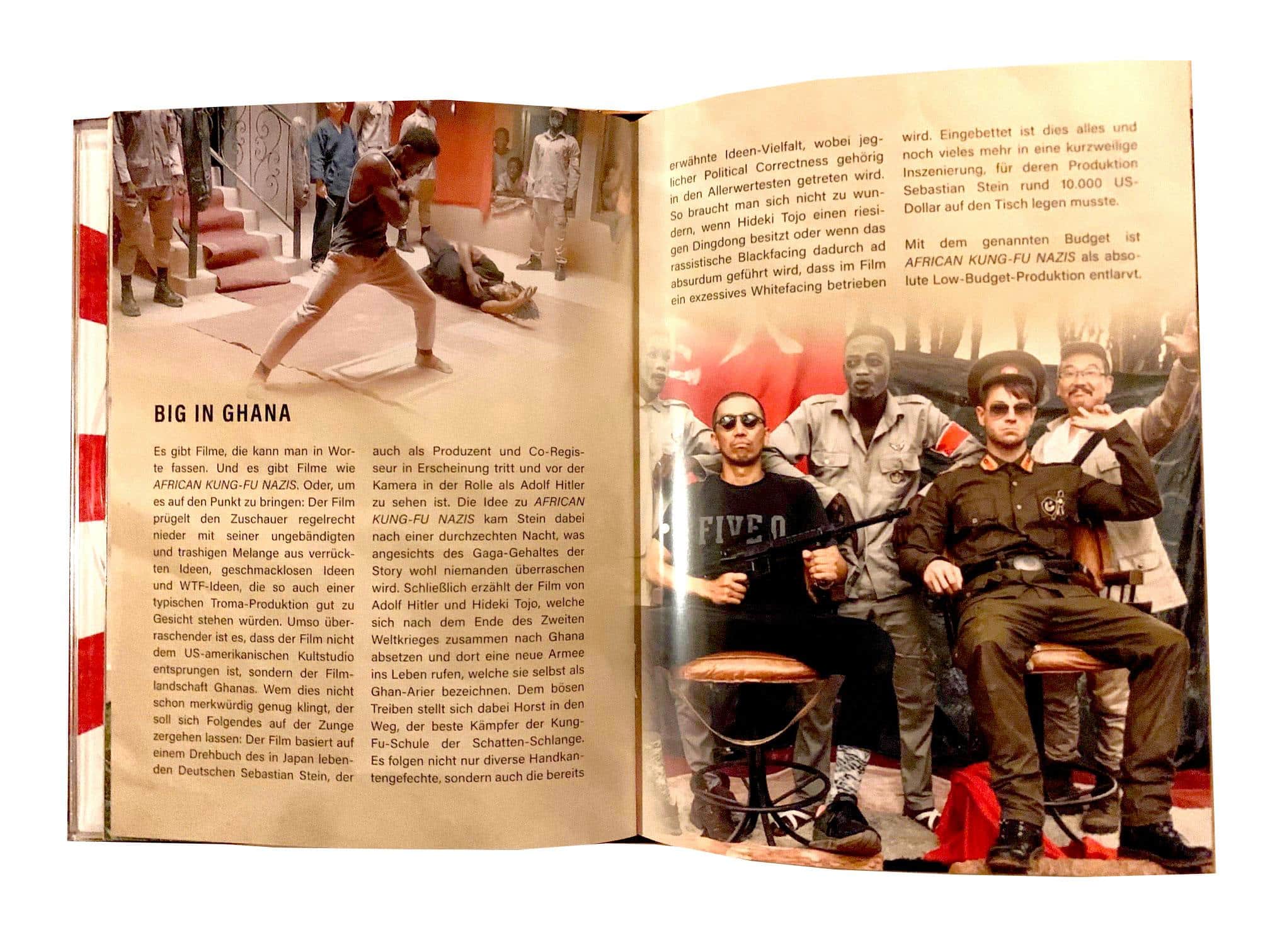 Afrikan Kung Fu Nazis Mediabook Blu-ray shop kaufen Ansicht Review