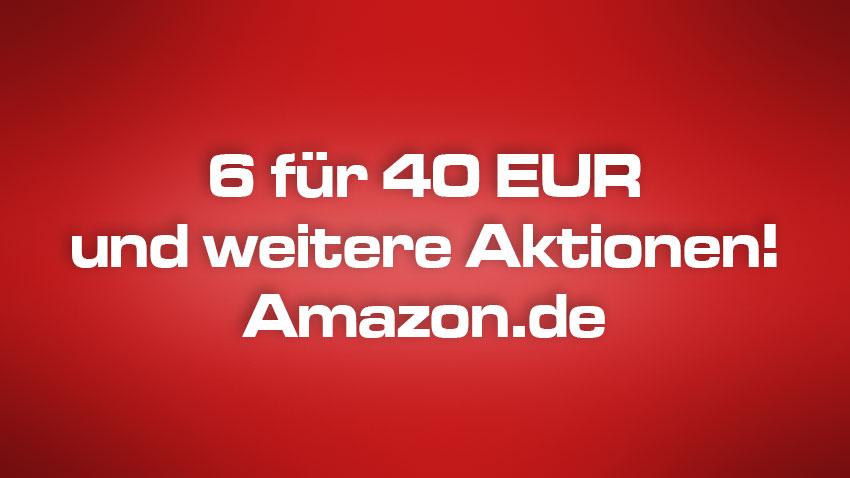 Deal Amazon.de 6 Für 40 EUR und weitere Aktionen Shop kaufen sparen günstig Blu-ray DVD Artikelbild