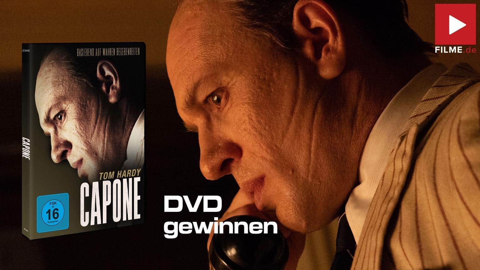 Capone Film 2021 DVD Blu-ray Digital Gewinnspiel gewinnen Artikelbild