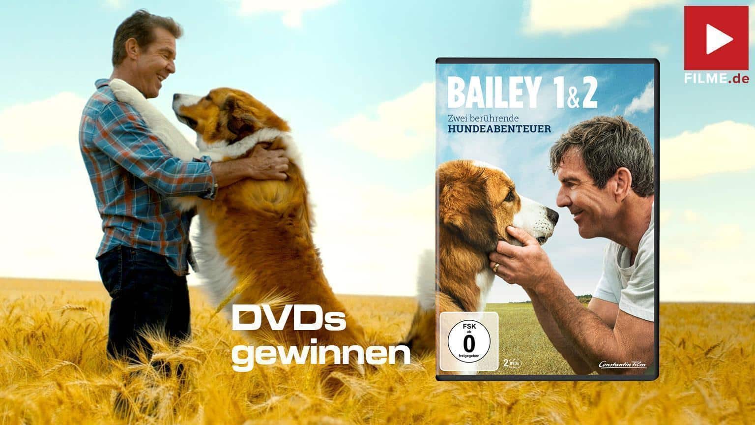 Bailey 1 & 2 Doppelpack Film 2021 DVD Gewinnspiel gewinnen shop kaufen Artikelbild