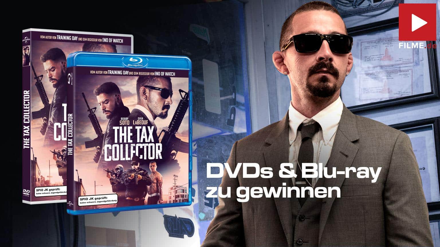 The Tax Collector Gewinnspiel gewinnen Film 2021 Blu-ray DVD shop kaufen Artikelbild