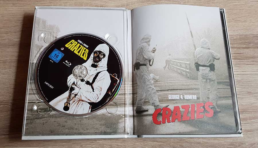 Crazies Limited Collectors Edition im Mediabook Blu-ray shop kaufen Review Inhalt Film 1979