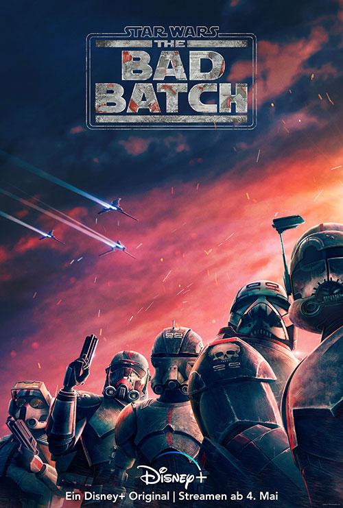 Star Wars The Bad Batch Serie 2021 Disney Plakat