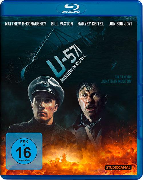 U-571 MIssion im Atlantik Film 2000 Blu-ray remastered Cover shop kaufen