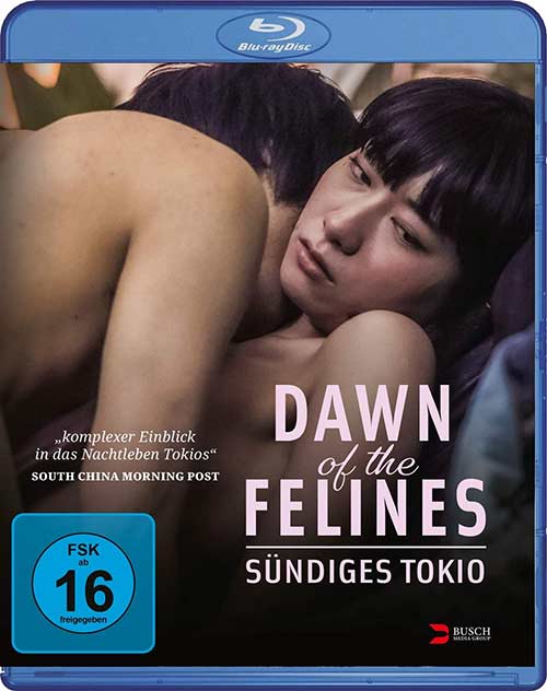 DAWN OF THE FELINES - Sündiges Tokio Film 2021 Blu-ray Cover shop kaufen