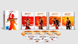 Alle vier „Indiana-Jones-Filmabenteuer“ erstmalig in 4K Ultra HD im Steelbook, im Digipak und digital shop kaufen Artikelbild