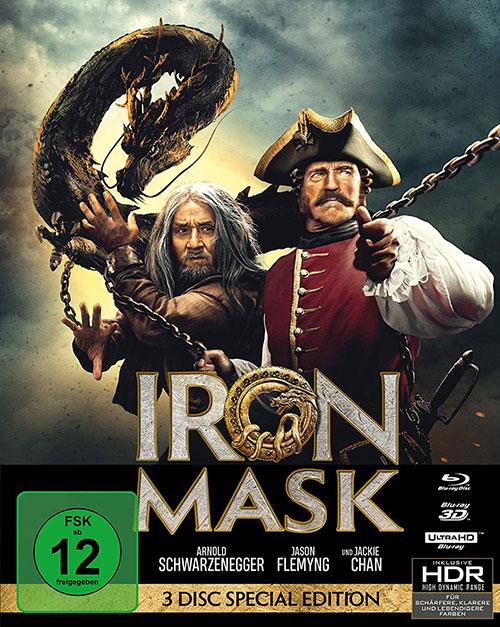 Iron Mask Film 2021 Blu-ray 4K UHD Mediabook Cover shop kaufen