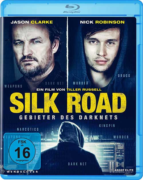  Silk Road - Gebieter des Darknets [Blu-ray] Cover shop kaufen 