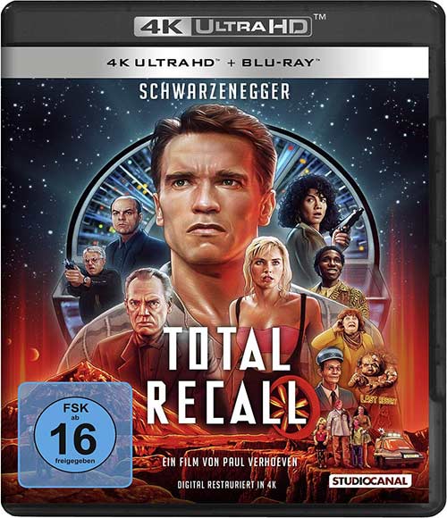  Total Recall / Uncut (4K Ultra HD) (+ Blu-ray 2D) Amaray Case shop kaufen