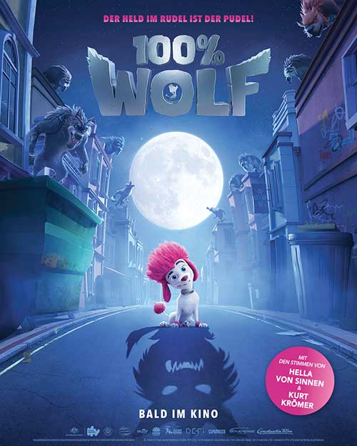 100% WOLF Film 2021 Kino Plakat Kinostart