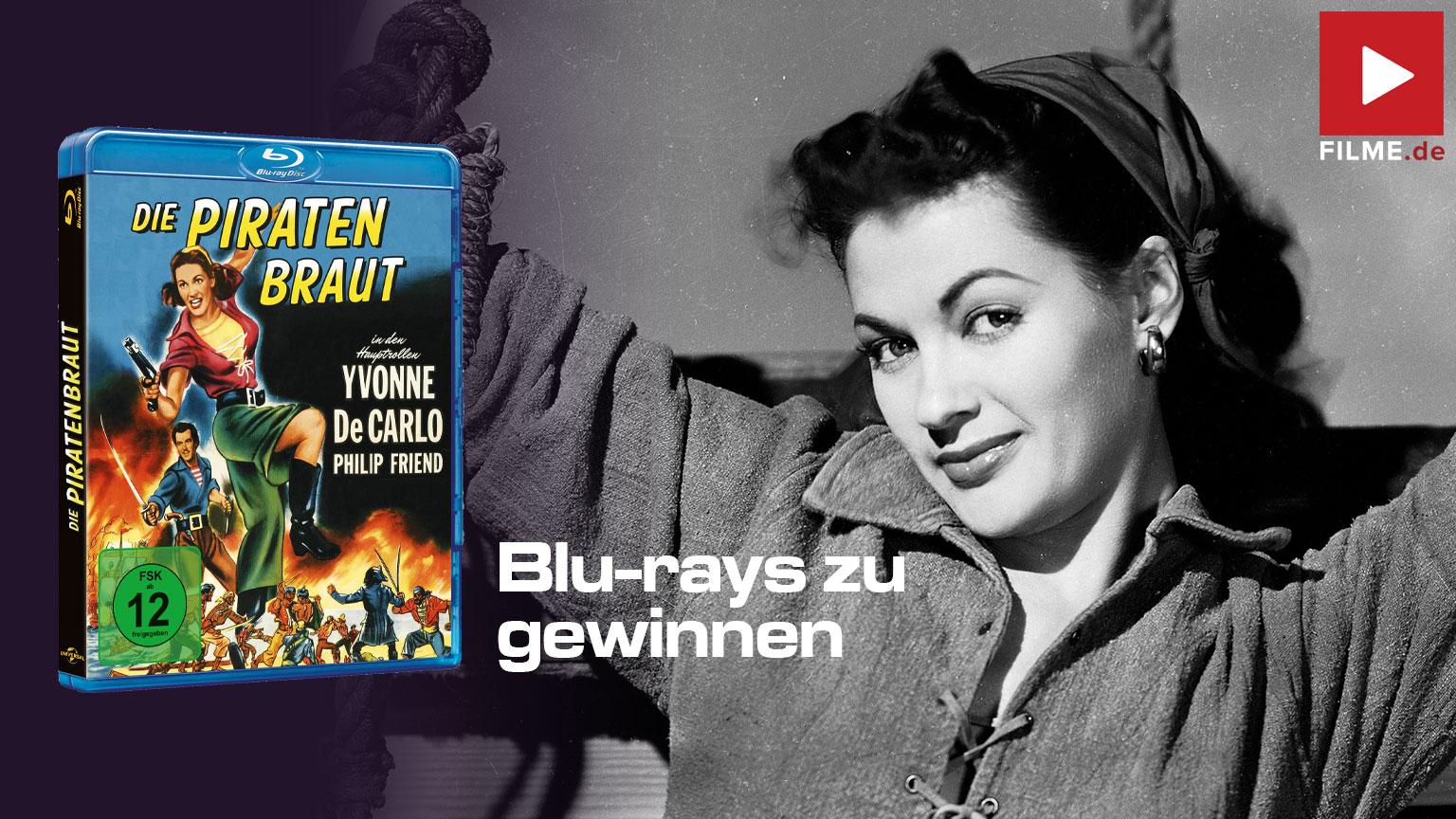 Die Piratenbraut Film 1950 Blu-ray Gewinnspiel gewinnen shop kaufen Artikelbild