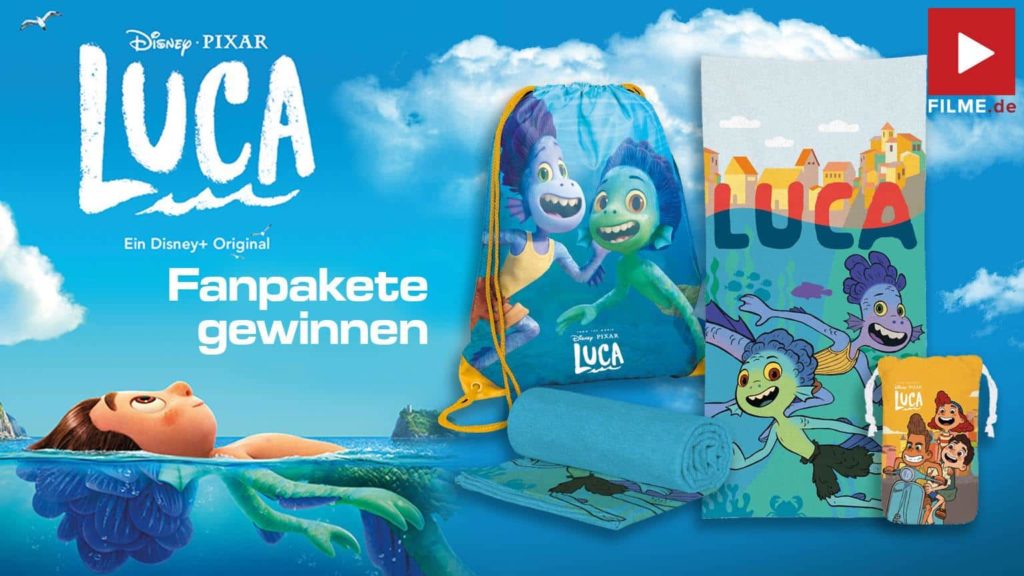 LUCA Film 2021 Walt Disney Disney+ Plus Streaming Gewinnspiel gewinnen kostenlos ansehen Artikelbild