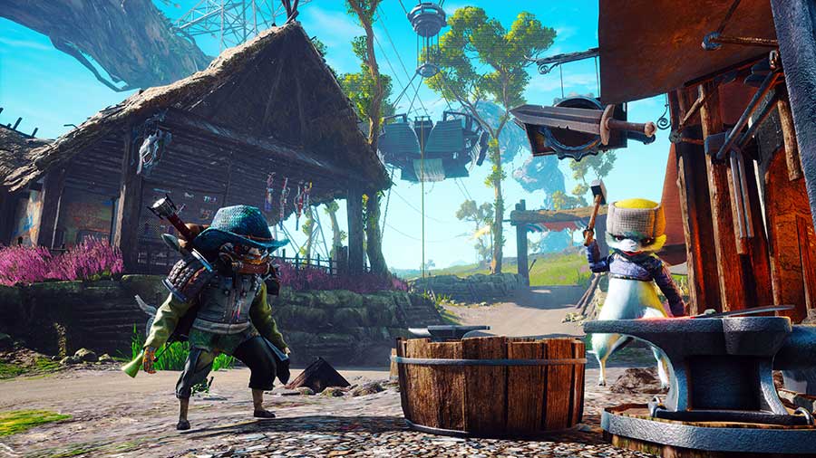 Biomutant Spiel 2021 PS4 Review Xbox One PC Shop kaufen Szenenbild