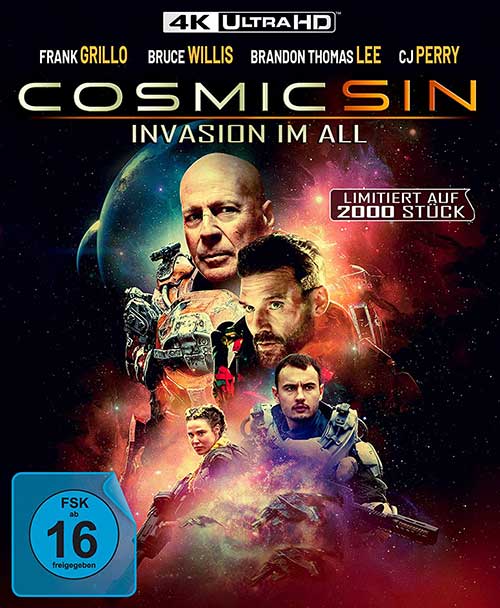  Cosmic Sin - Invasion im All - Limited Edition (4K Ultra HD) [Blu-ray] Cover shop kaufen