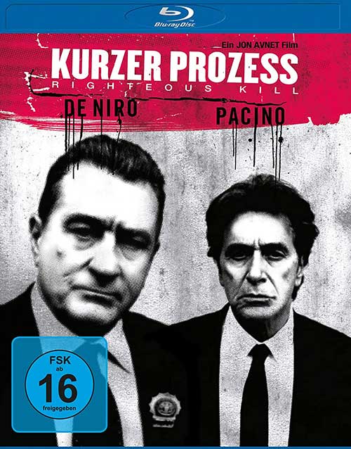 Kurzer Prozess - Righteous Kill [Blu-ray] Film 2021 Blu-ray Cover shop kaufen