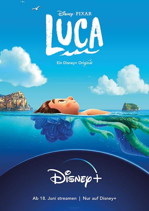 Luca Film 2021 Disney Plus Plakat