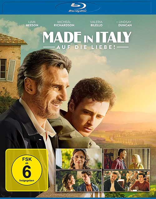 Made in Italy - Auf die Liebe Film 2021 Blu-ray shop kaufen Cover